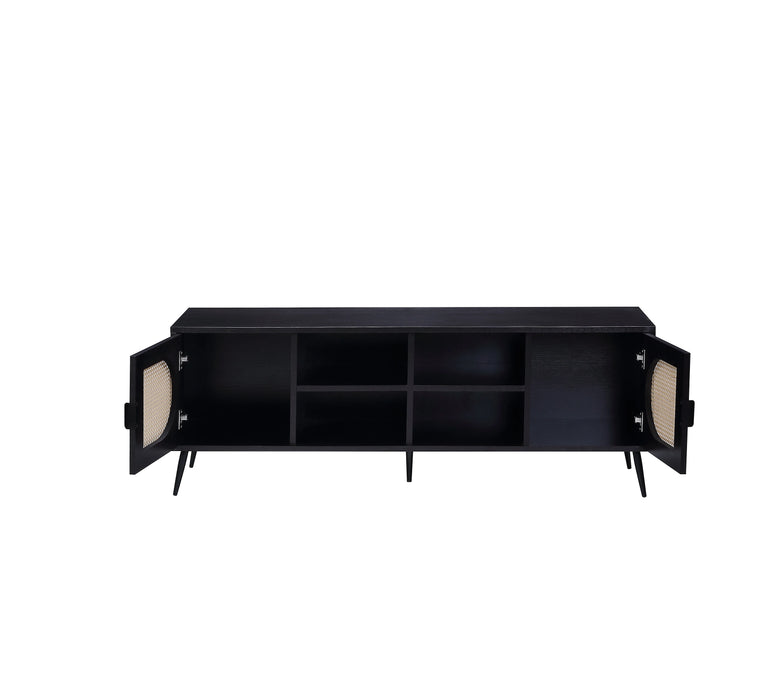 ACME Colson TV Stand, Black Finish LV01080 On-Site