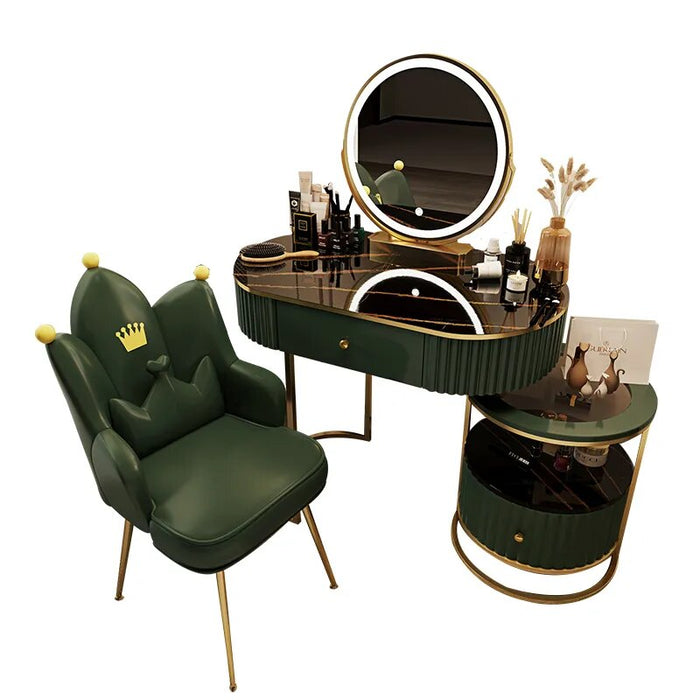 Light Luxury Dressing Table Storage Cabinet Integrated Bedroom Modern Minimalist New Small Apartment Schminktisch Furniture
