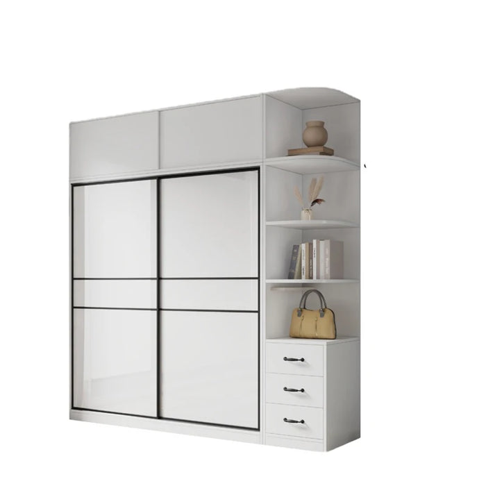 Modern Drawers Wardrobes Hanging Clothing Rack Dressers Tall Wardrobes Wooden Storage Mueble Para Colgar Ropa Furniture Bedroom