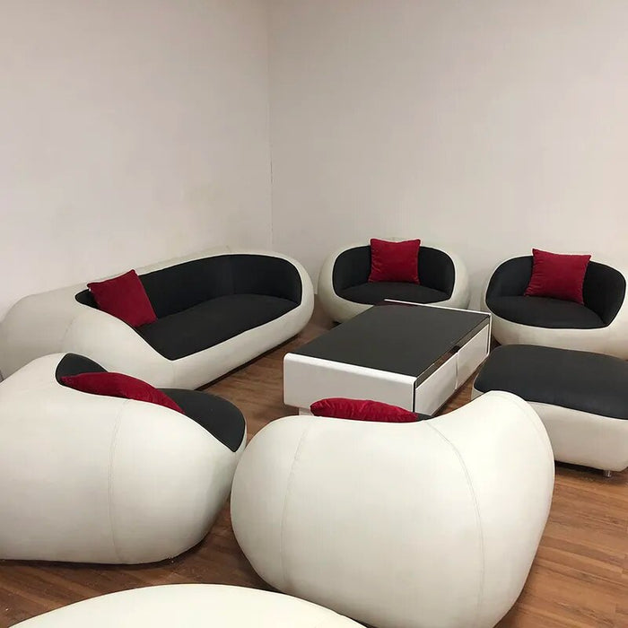 Minimalist Modern Living Room Sofa Luxury Leather Lounge Recliner Garden Sets Sectional Corner Sofa Divano Nordic Furniture