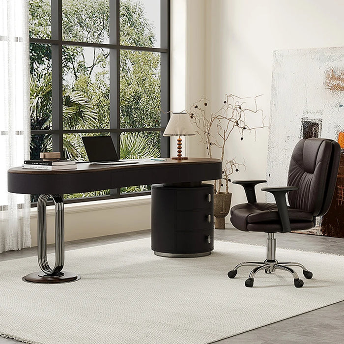 Storage Study Workbench Work Table Modern Executive Luxury Office Desk Writing Computer Escritorios De Oficina Office Furniture