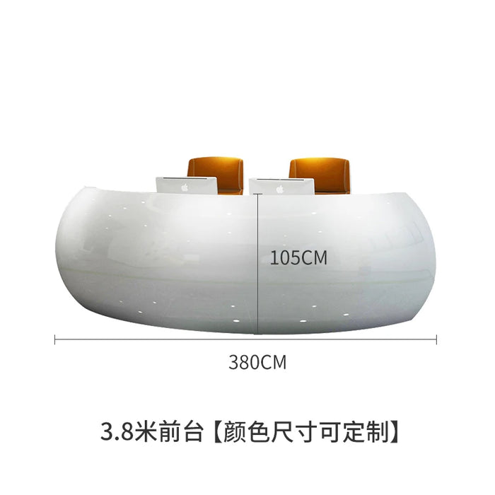 Modern Standing Reception Desks Shop Hotel Luxury Information Desk Salon Cashier Modern Reception Desk Reception Furniture