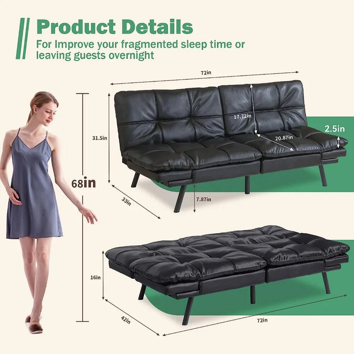 Living Room Sofas, Black