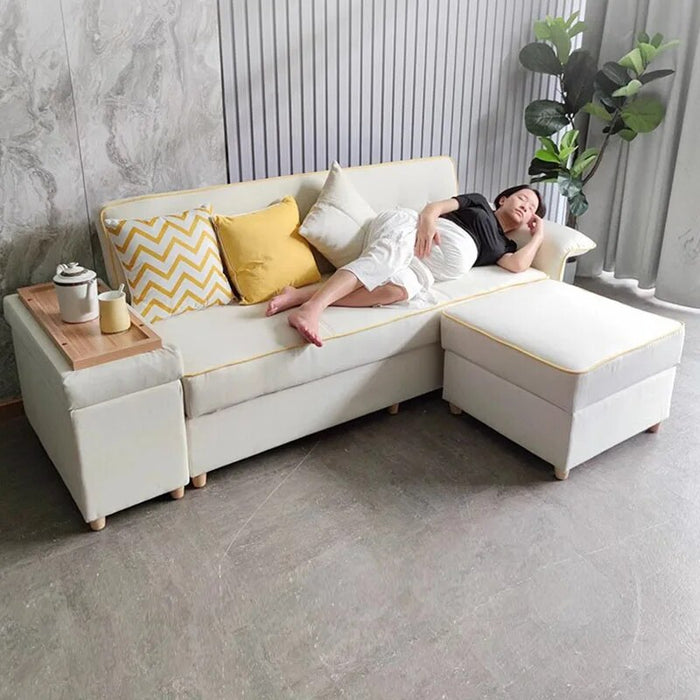 Stretch Student Legs Sofa Fancy Pillows Sets Sectional Living Room Sofa Lazy Chaise Nordic Salon Meuble Apartment Furniture