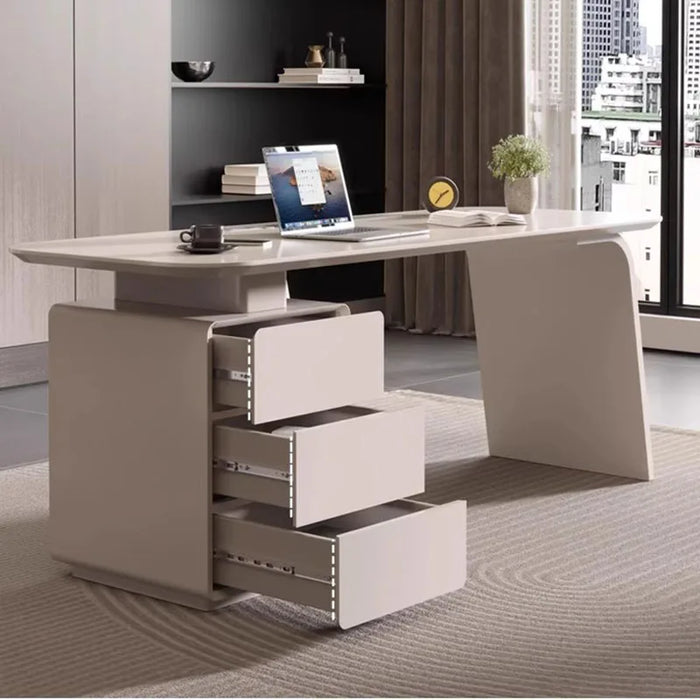 Console Executive Office Desks Mainstays Standing Corner Wooden Writing Storage Executive Luxury Bureau Meuble Desk Accessories