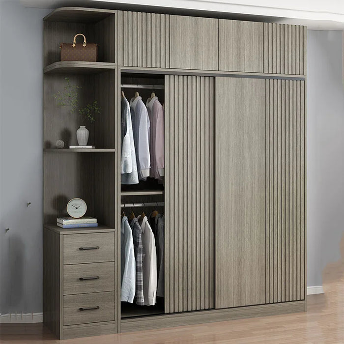 Storage European Wardrobes Drawer Detachable Large Heavy Duty Wardrobes Space Saving Apartment Szafy Do Sypialni Hotel Furniture