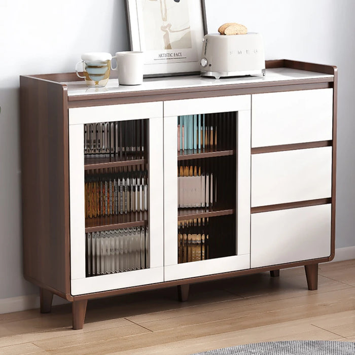 Nordic Glass Sideboards Living Room Modern Space Saving Storage Sideboards Cabinets Muebles De Cocina Home Furniture MR50CJ