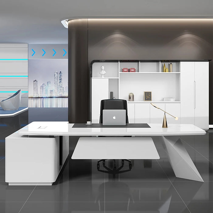 Standing Gaming Study Desk Conference Computer Office Writing Corner Desk Reception Executive Mesa Media Console Furniture