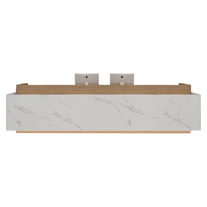 Computer Gaming Reception Desk Executive Luxury Office Storage Reception Desk Desktop Scrivania Reseption Modern Furniture