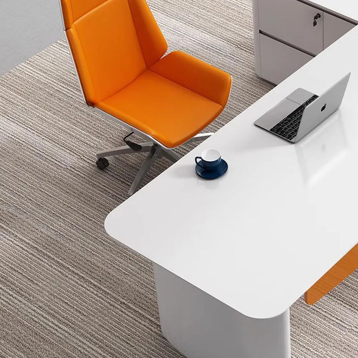 Executive Writing Office Desk Reception Desktop Corner Standing Office Desk Bedroom Scrivania Ufficio Lavoro Salon Furniture