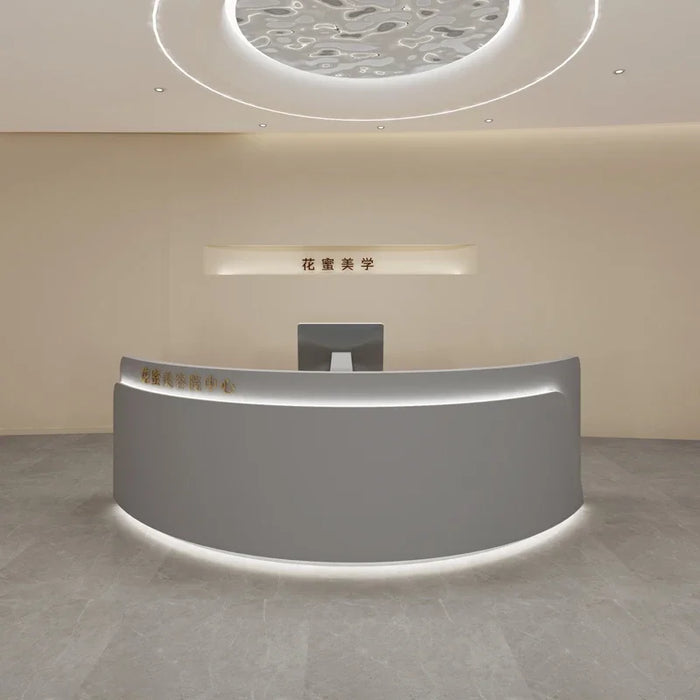 Banco Simple Standing Reception Desk Store Console Front Desk Cabinet Reception Desk Cashier Table Mostrador Room Furniture