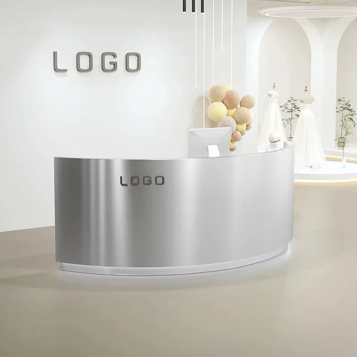 Supermarket Podium Reception Desk Beauty Salon Lectern Pulpits Simple Reception Desk Nail Consul Recepcja Reception Furniture