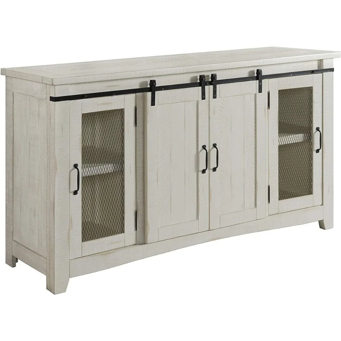Tv living room cabinet, Aspen 65" Solid Wood TV Stand, Living room cabinets, All Antique White