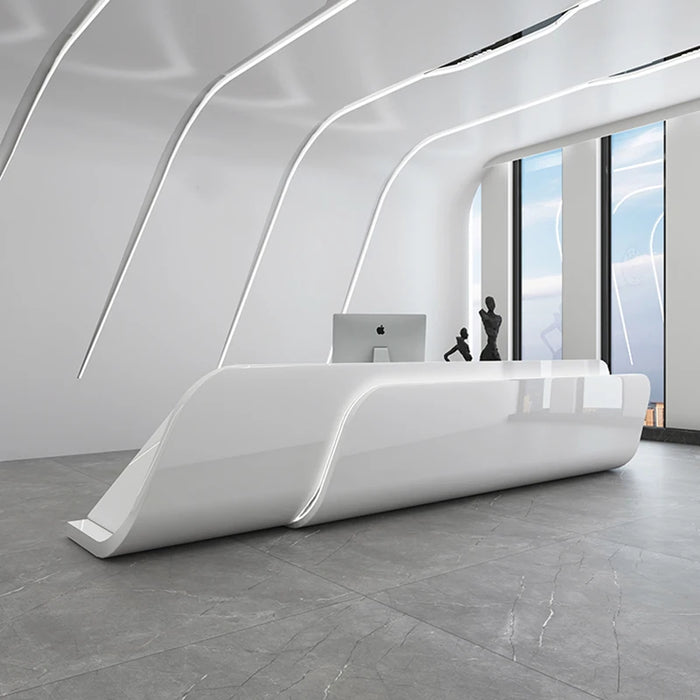 Modern Front Cashier Reception Counter Desk Cashier Bar Counter Checkout Salon Clothing Mostrador Recepcion Office Furniture