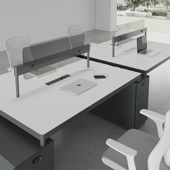 Employee Staff Office Desks Screen Modern Simplicity Simplicity Office Desks Workbench Mesa Escritorio Working Equipment QF50OD