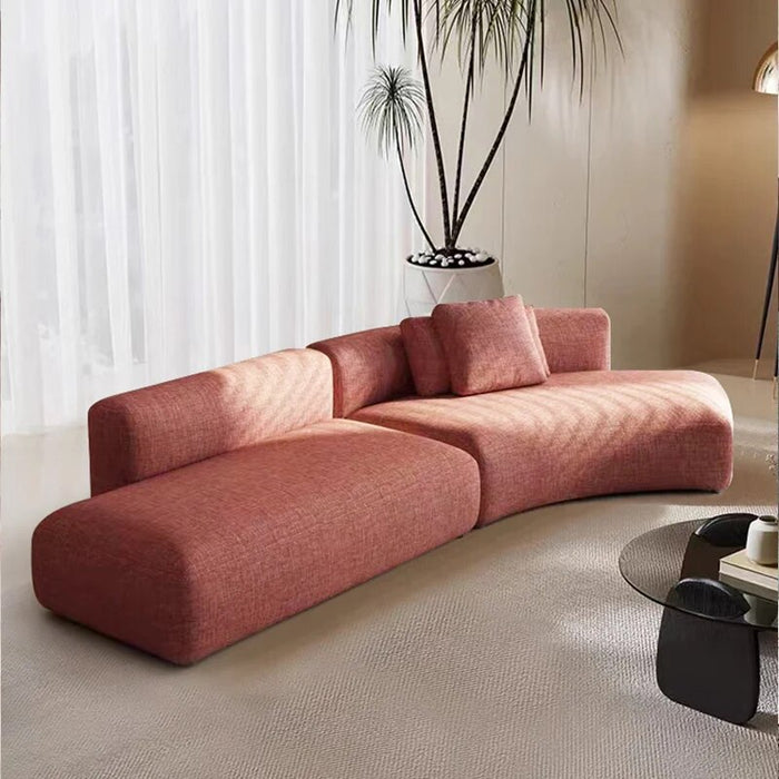 Bedroom Office Curved Sofa European Chaiselong Modern Sofa Cover Relaxing Gaming Office Convertible Living Room Furnitures Sets