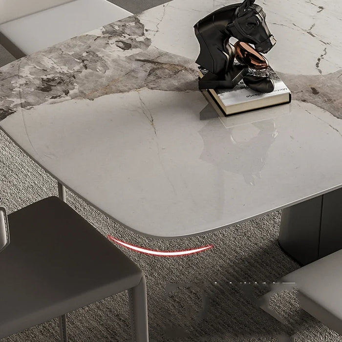 Restaurant Mobile Dining Table Marble Coffee Hall Living Room Wall Kitchen Luxury Dining Table Side Mesa De Jantar Furniture