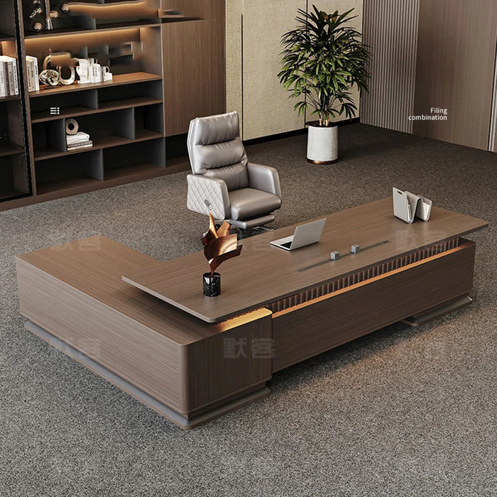 Drawers Study Executive Office Desks Standing Gaming Corner Desk Office Organizer Mesas De Escritorio Home Office Accessories