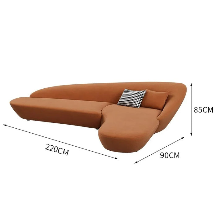 Italian European Sofas Modern Luxury Velvet Lounge Living Room Sofa Office Fabric Wooden Library Sofy Do Salonu Home Decor