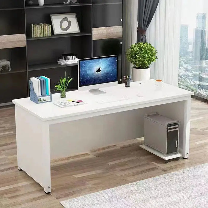 Writing Meeting Office Desk Monitor Drawers School Boss Cheap Standing Office Desk Luxury Scrivania Legno High End Furniture HDH