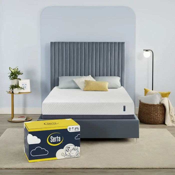 8 inch Cooling Gel Memory Foam Mattress, Full Size, Medium-Firm, Supportive, CertiPur-US Certified, 100-Night Trial