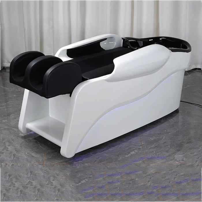 Professional Shampoo Chairs Hairdressing Spa Stylist Luxury Shampoo Chairs Beauty Salon Washbasin Barber Shop Furniture GY50GP