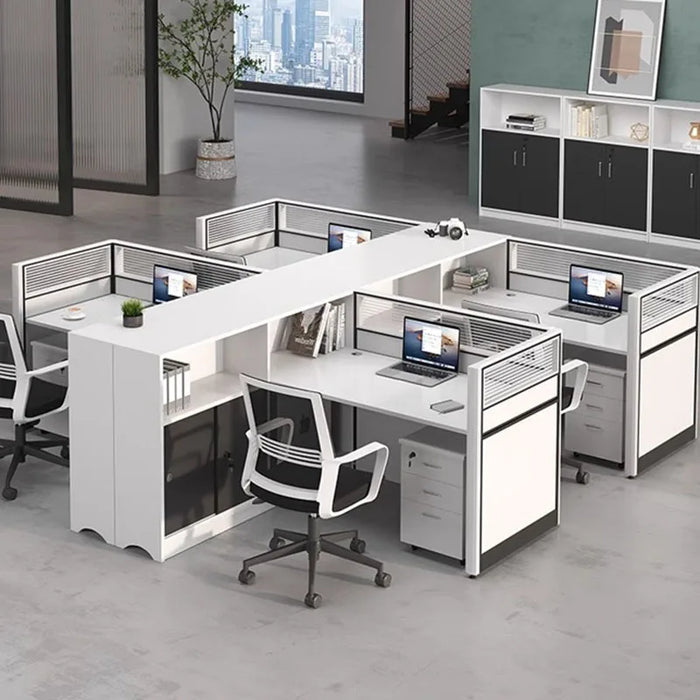 White Waterproof Computer Table Laptop Studio Wooden Office Computer Desks Executive Writing Escritorios De Oficina Furniture