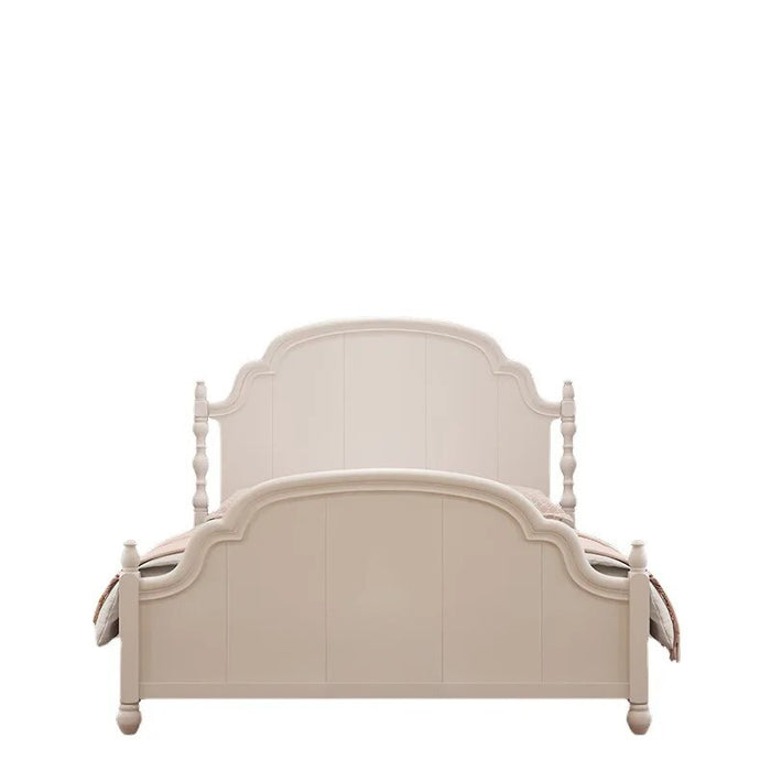 Children's furniture pink children's bed girl dream solid wood single children's room bedroom little girl girl princess bed