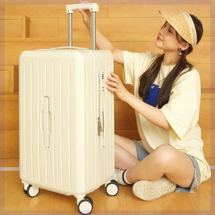 New Arrival rolling luggage luxury spinner carry on travel trolley suitcase bags fashion high quality 24 inch