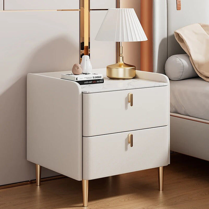 Small Bedroom Nightstands Drawers Storage Dressing Bedside Tables Coffee White Gamer Side Arredamento Furniture XY50BT