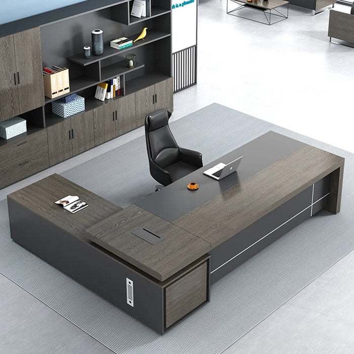 Study Gaming Desk Organizer Standing Modern Writing Reception Office Desk Vanity Executive Mesas De Computador Office Furniture