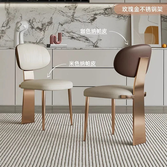 Kitchen Vanity Dining Chairs Salon Luxury Outdoor Balcony Waiting Dining Chairs Accent Bedroom Muebles Para Casa Home Furniture