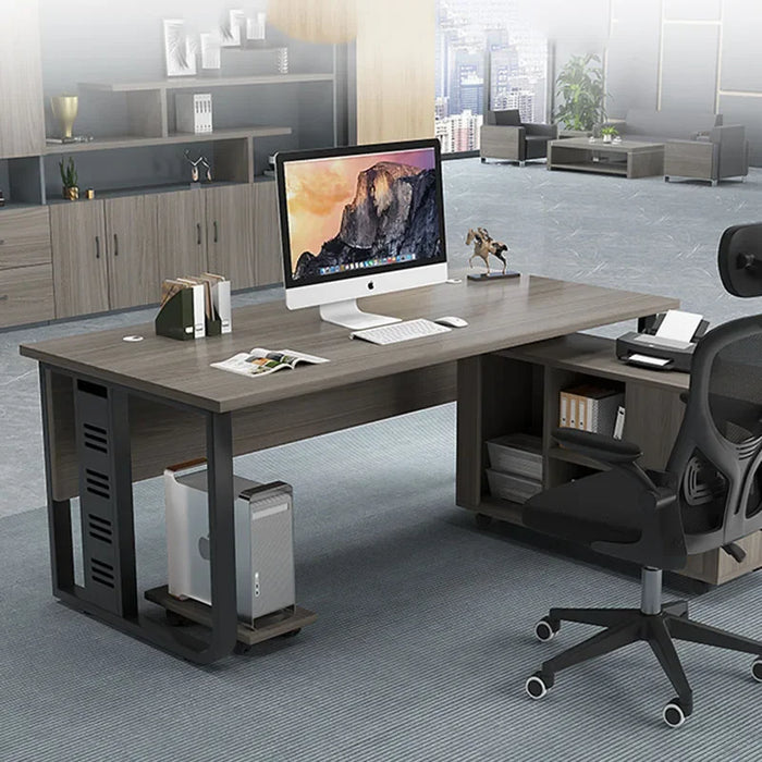Storage Corner Office Desk Long Shelf Standing Drawers Computer Desks School Executivemesa Mesa De Computador Modern Furniture