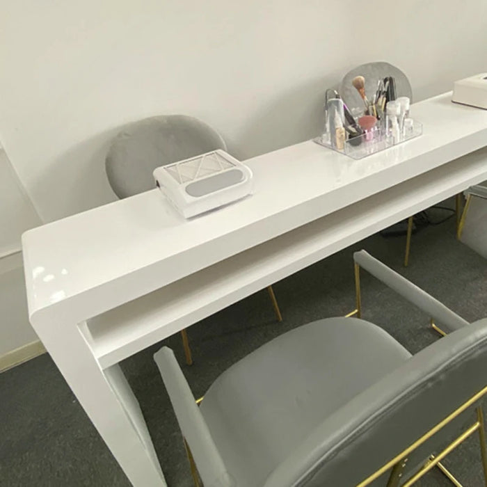 Manicure Beauty Salon Nail Tables Dressing Professional Luxury White Nail Tables Living Room Mesa Manicura Furniture MR50NT