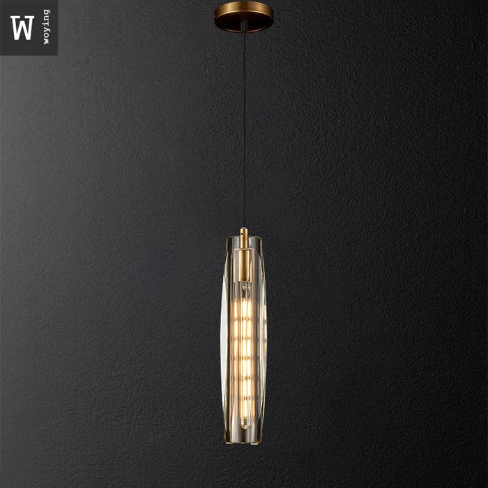 Led Crystal Ceiling Lamp Pendant Light Hanging Chandelier Copper Lamps Bedroom Bedside Living Room Dining Bar Lights Fixtures