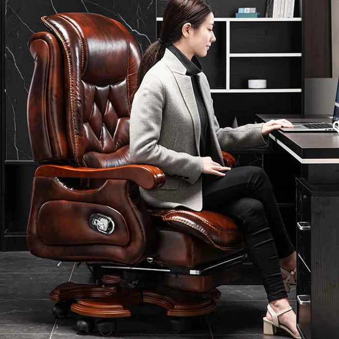 BarStool Chair Full Body Ergonomic Conference Office Chair Luxury Mobilizer Multifunction Silla Escritorio Office Furniture
