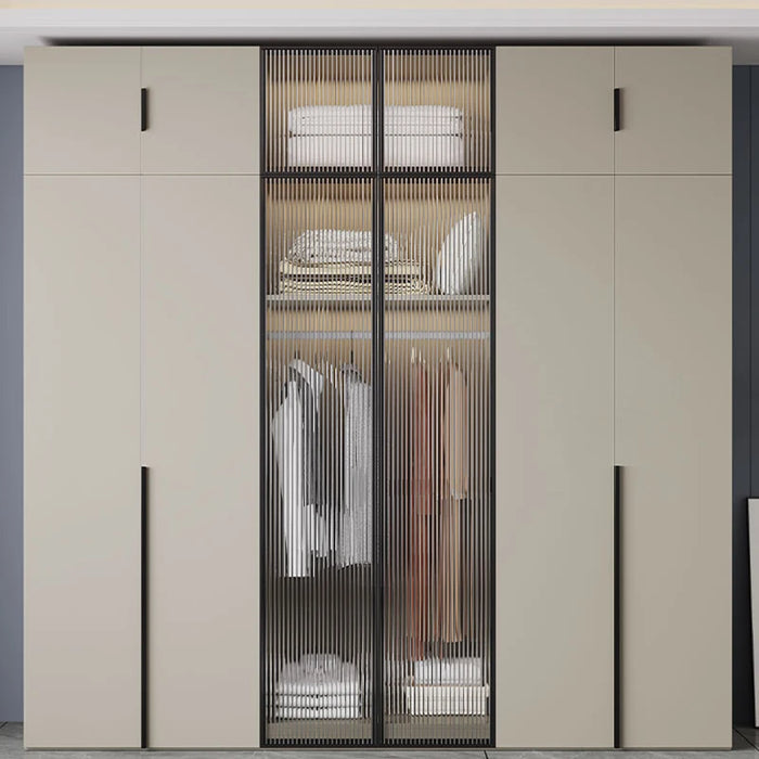 Big Nordic Wardrobe Modern Wooden Storage Organizer Clothes Closet Wardrobe Cabinet Bedroom Roupeiro De Quarto Home Furniture