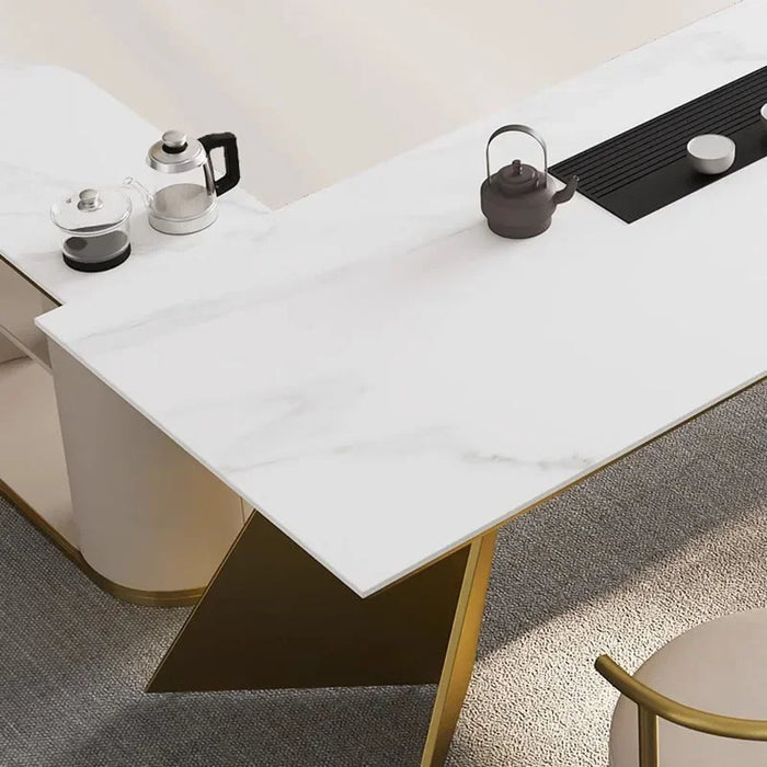Meeting Room Writing Desk Pullout Under Appoint ComputerOffice Desks Modern Standing Tavolo Scrivania Ufficio Wood Furniture