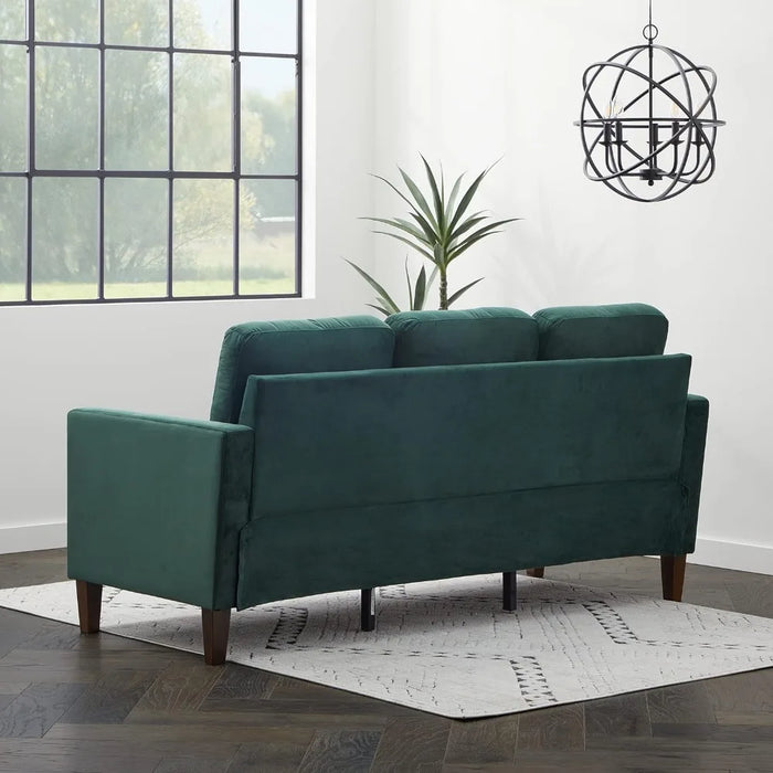 2023 New Upholstered  – Couches for Living Room – Green Velvet Couch - Living Room Furniture