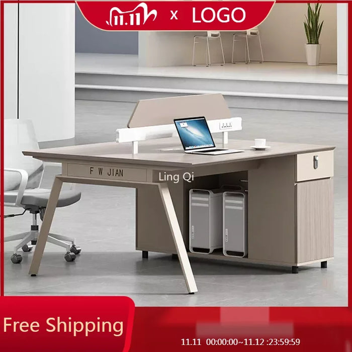 Mid Century Light Luxury Office Desk High Quality Executive New Chinese Vanity Computer Desk Small Art Mesa Escritorio Furniture