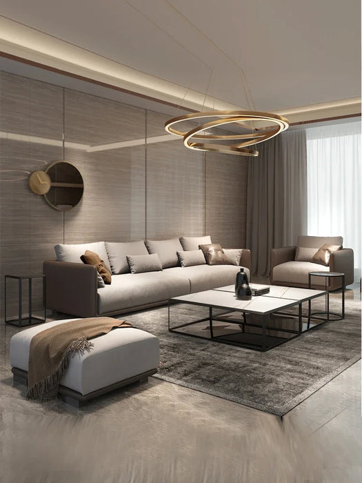 Sofa Living Room Minimalist Light Luxury Silent Style Furniture