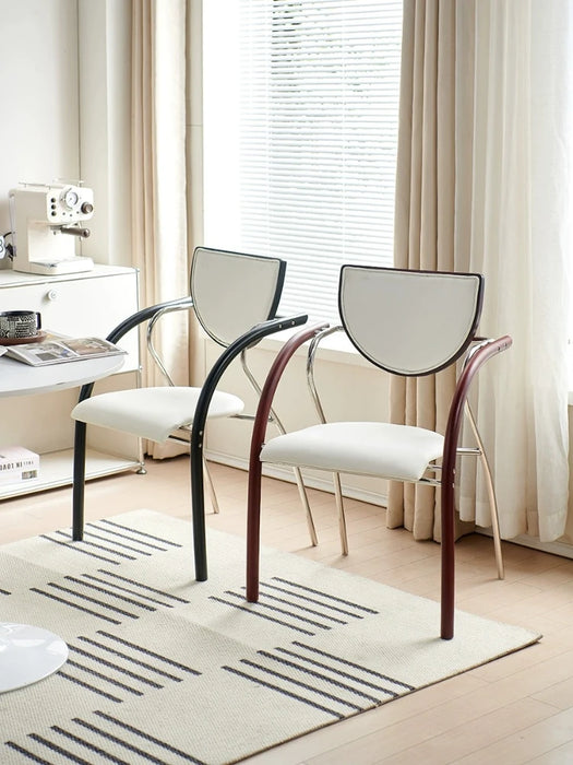 Retro Nordic Bedroom Designer Dining Chairs Kitchen Minimalist Dresser Chairs Cadeiras De Jantar Dining Room Furniture HY40DC