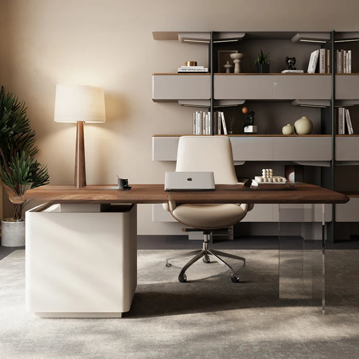 Work Meeting Office Desk Standing Laptop Executive Office Desk Writing Leadership Bureau Escritorio Office Furniture MZ50OC