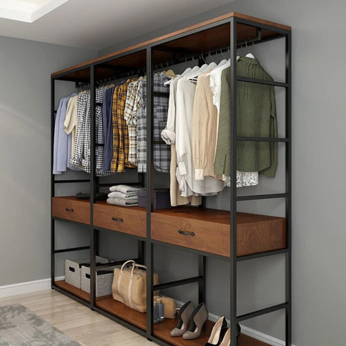 Pantry Cabinet Luxury Wardrobe Shoe Cabinet Baby Clothes Modular Wardrobe Open Drawer Ropero Armables Garden Furniture Sets SQC