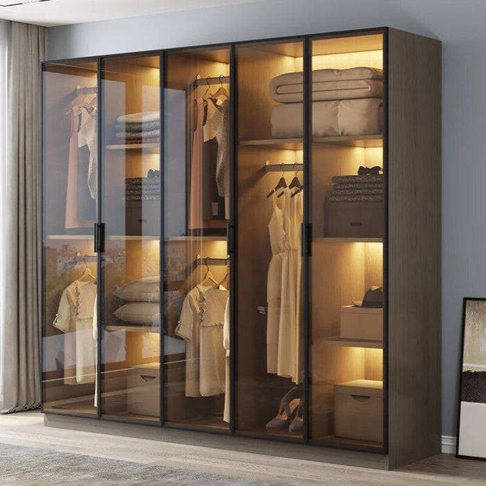 Luxury Organizer Clothes Closet Storage Underwear Partition Hanging Wardrobe Bedroom Clothing Armario De Ropa Household Items