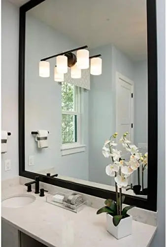 Collection 3-Light Etched White Glass Modern Bath Vanity Light Brushed Nickel Toothpaste squeezer dispenser Acessórios para cas
