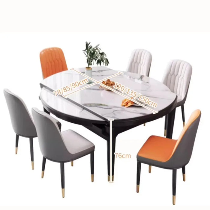 Organiser Modern Dining Table Extension Italy 6 Seater Wooden Dining Table Chaire Folding Mesas De Comedor Kitchen Furniture