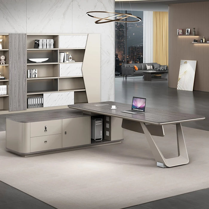 Monitor Gaming L Shaped Desk Desktops Corner Desktops Vanity Seating Work Table Student Escrivaninha Cute Desk Accessories