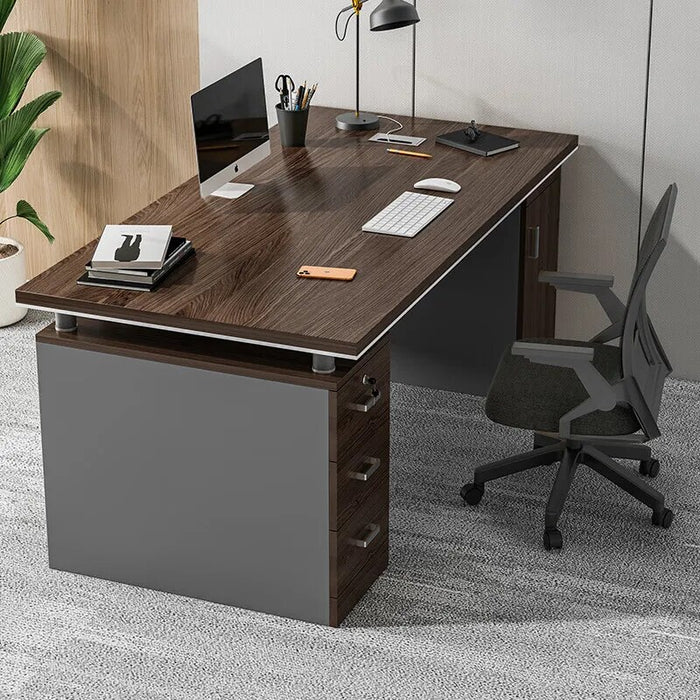 Conference Writing Office Desk Drawers Computer Storage Supplies Computer Desks European Standing Mesa De Computador Furniture
