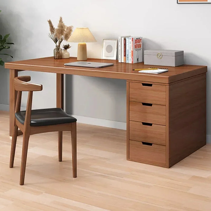 Wood Home Office Desks Storage Study Write Bedroom Single Computer Office Desks Storage Drawers Bureaux Meuble Work Furniture
